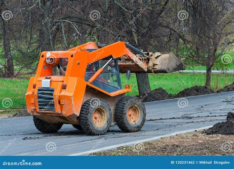 orange skid steer|large frame skid steer.